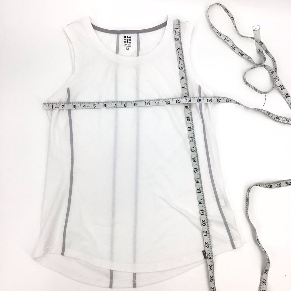 Title Nine White Vibe Tank Top - Picture 11 of 13